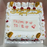 Square Cakes (Whipping Cream)