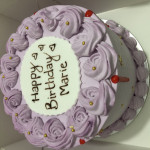 Round Cakes (Whipping Cream Icing)