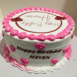 Round Mini Size Cake