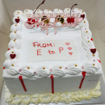 Square Cakes (Whipping Cream)