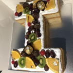 9” by 13” Alphabet Cake