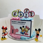 Girls Themed Cakes with toys