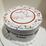 Round Mini Size Cake