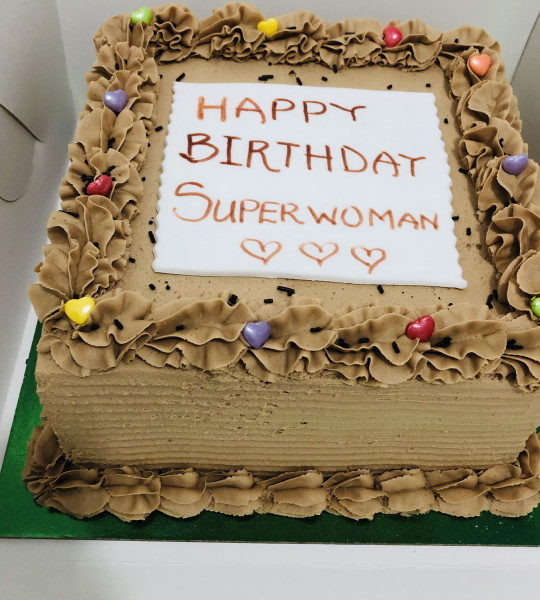 Square Cakes (Buttercream Icing)