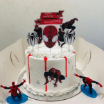 Boys themed cake with toys